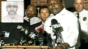 PHOTO A press conference was held after a man believed to be responsible for a series of killing was shot and killed by police.