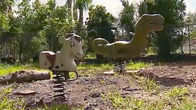 PHOTO: The Miami commissioner is fighting back against the Florida department of corrections, creating a park in an area once used as a "home" for registered offenders.