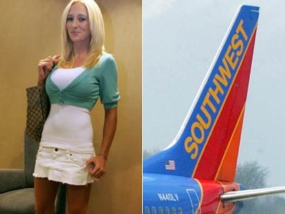 Woman kicked off Southwest Airlines flight for mini skirt