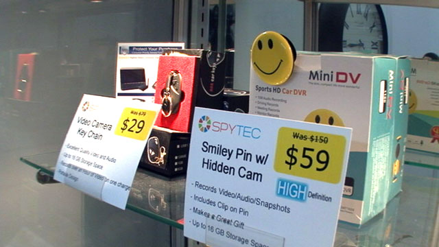 PHOTO: The spy shop has become a new tool in the arsenal for feuding couples calling it quits in America.