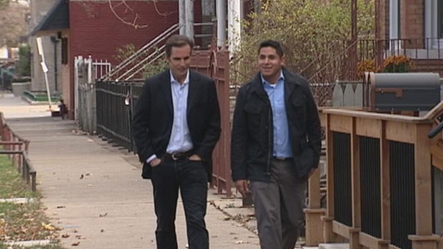 VIDEO: Marine Corp Veteran Wesley Olivo talks to Bob Woodruff about his professional goals.