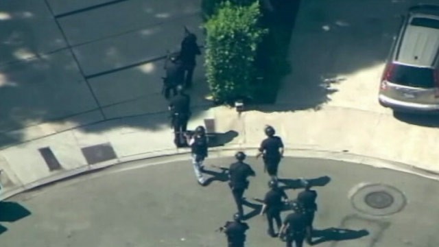PHOTO: Officials want to end the 911 prank calls which send LAPD S.W.A.T. teams to celebrity homes.