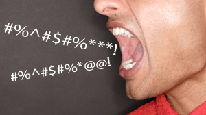PHOTO Swearing may help decrease pain