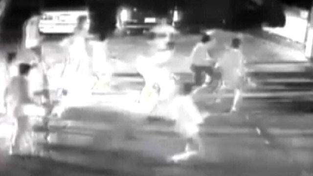 PHOTO: Tempe Arizona police say a party at the Delta Kappa Epsilon apartment complex came to a violent end, April 27, 2013 after two non-students were attacked by fraternity members during a fight over a girl.