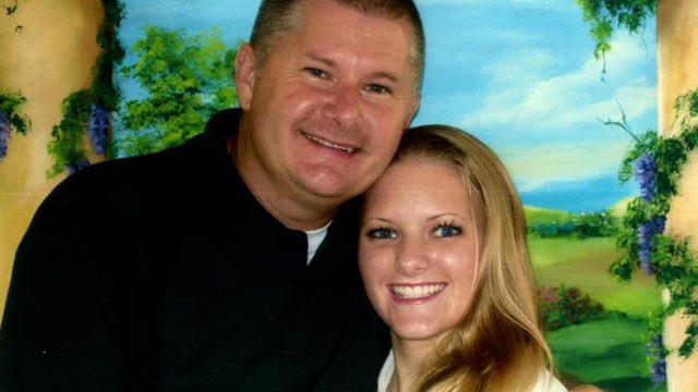 PHOTO: Terry Caffey, the lone survivor of a brutal murder attempt, is shown here with his daughter, Erin in this undated photo.
