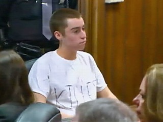 School Shooter Gives Court the Finger