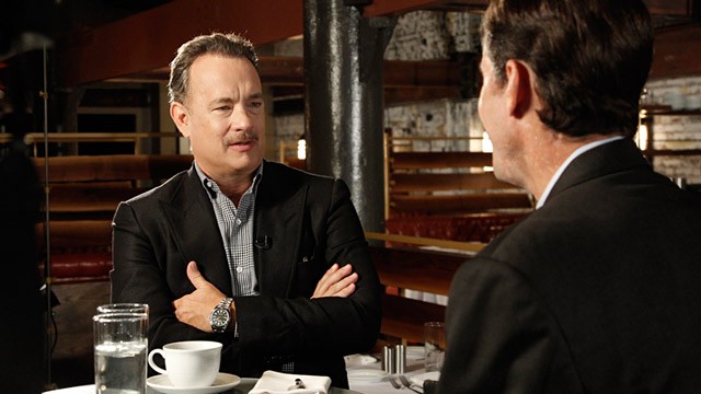 PHOTO: Tom Hanks and Bob Woodruff