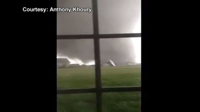 VIDEO: More than 15 twisters touched down across Illinois, leaving at least 5 dead.