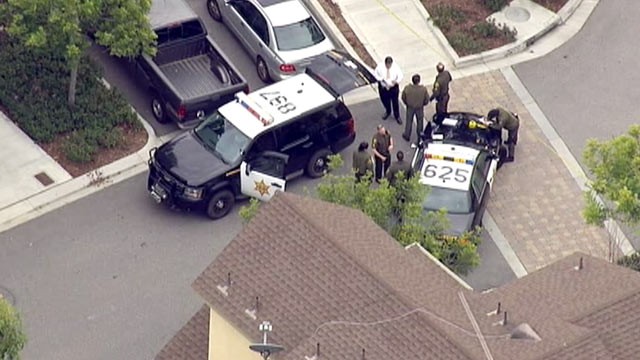 PHOTO: Tustin, Calif. police reported a carjacking with shots fired in the area of Red Hill and Nisson, Feb. 19, 2013. The suspect was reported to be armed with two long guns.
