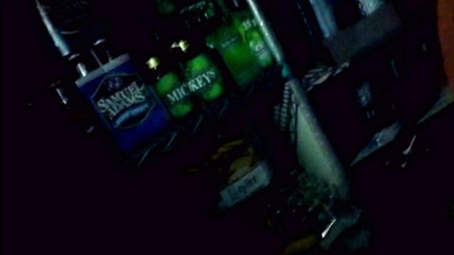VIDEO: Chilling video from inside a convenience store shows panic of survivors.