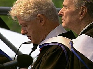 Bush and Clinton