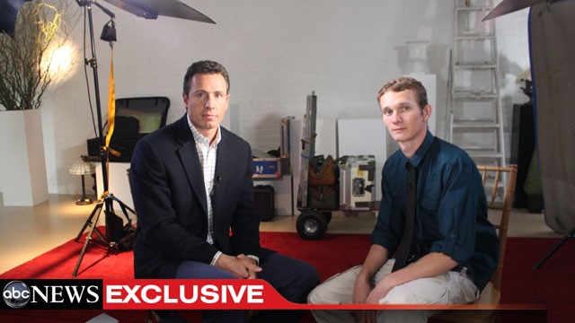 PHOTO:&nbsp;Aaron Fisher, Victim 1 in the Jerry Sandusky Sexual Abuse Case, has broken his silence in an exclusive interview with "20/20's" Chris Cuomo.