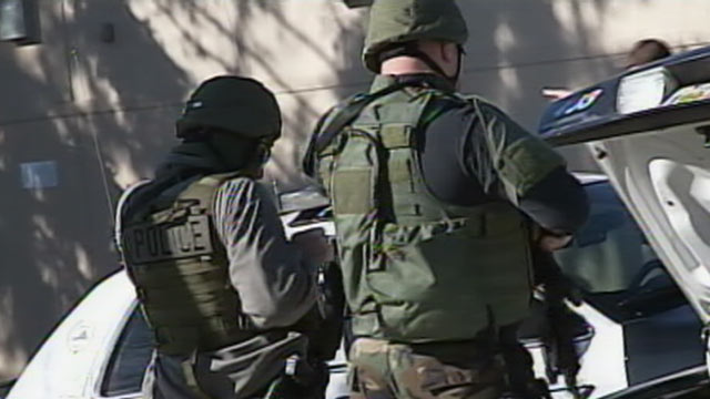 PHOTO: Virginia Tech went on lockdown after a gunman opened fire on campus on Dec. 8, 2011.