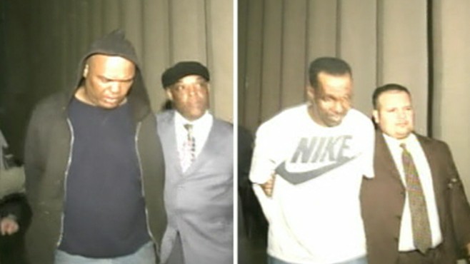 VIDEO: New Jersey police arrest two men for the 1978 murder of five teenagers.