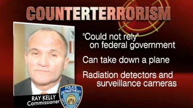 VIDEO: Police Commissioner Ray Kelly says NYPD is capable of taking down a plane.