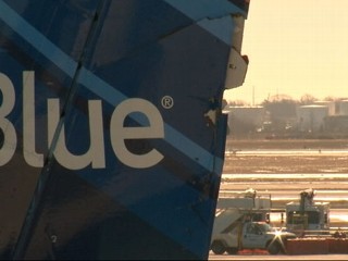 Watch: Jet Blue Plane Clipped at JFK Taxiway