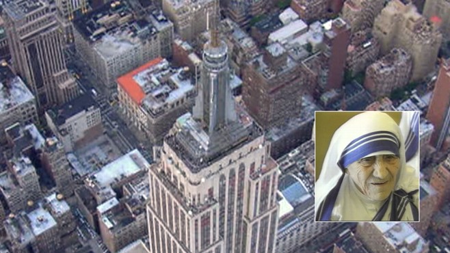 Video: Empire State building refused to honor Mother Theresa.