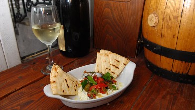 PHOTO: The Warm Feta Salad from Kefi restaurant is a perfect summer salad for the fourth of July weekend.