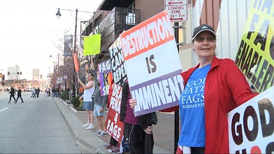 PHOTO: ABC News' Nick Watt spent a weekend with the Westboro Baptist Church in Kansas.