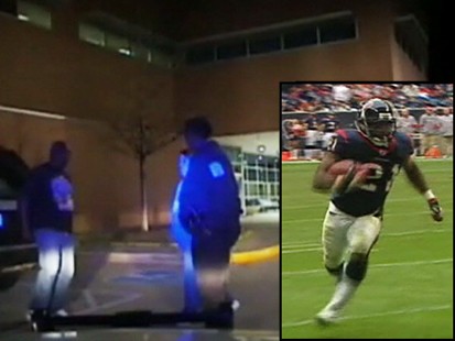 VIDEO: Ryan Moats stopped by police at hospital