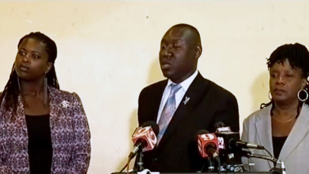 PHOTO: Marlon Browns family and attorney