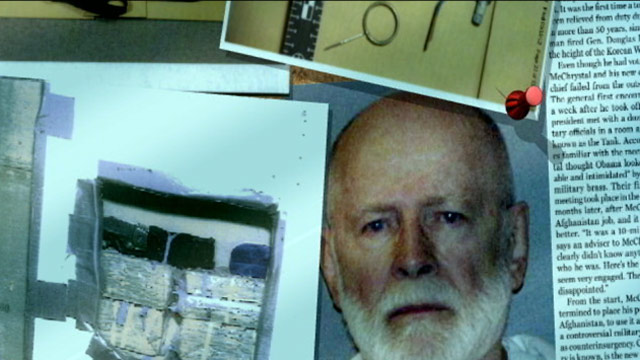 PHOTO: Police released hundreds of photos from the Santa Monica apartment of former Boston Irish mafia boss John Whitney Bulger, who was arrested last year and awaits trial on 19 counts of murder.