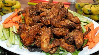 PHOTO: 'Wangs N Heat' kick up the spice as one of GMA's Spicy food recipes, seen here.