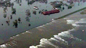 PHOTO The victims of Hurricane Katrina, their lives uprooted and homesteads washed away, will finally get their day in court today as a landmark trial opens in New Orleans to consider whether the government made a deadly storm even worse.
