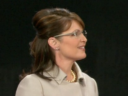 VIDEO: Networks line up to hear the former Alaska governors pitch for her own show.