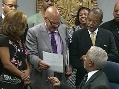 Video: Tom Joyners request to have great uncles pardoned granted.
