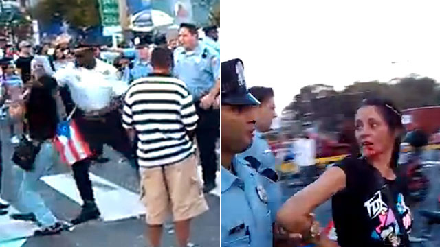 PHOTO: Philly cop punches woman