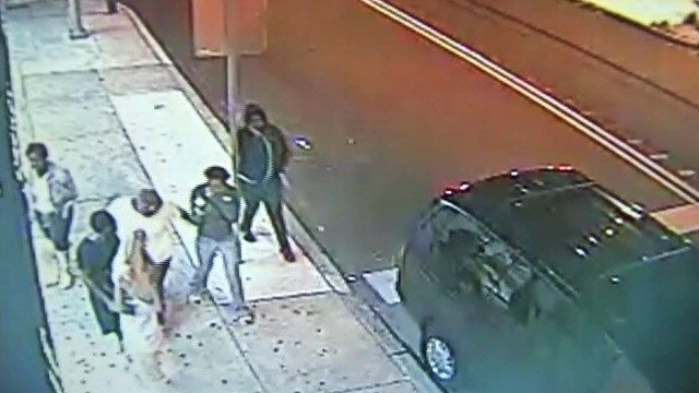 PHOTO: Teens caught on tape beating woman