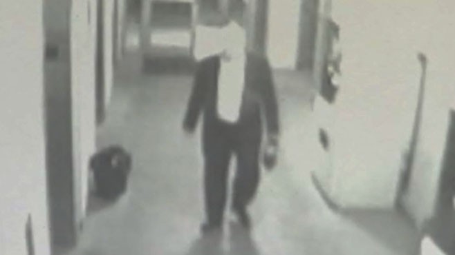 VIDEO: Surveillance footage shows David Wheeler disoriented the day before his death.