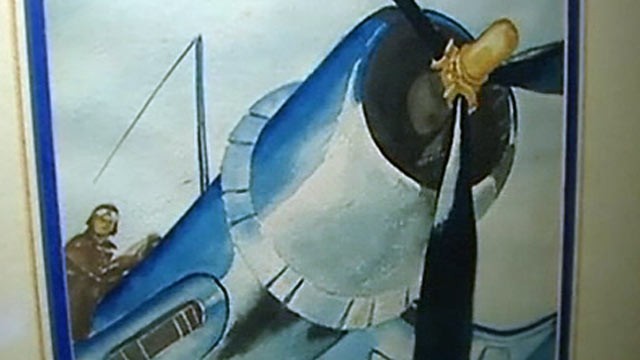 PHOTO: A painting has helped shed some light on the mystery of what happened to Herman Spoede, a WW II pilot, missing for nearly 70 years.