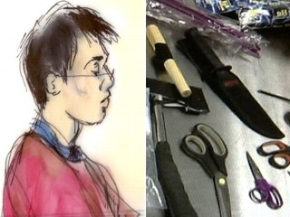 Man with Weapons at LAX in Court