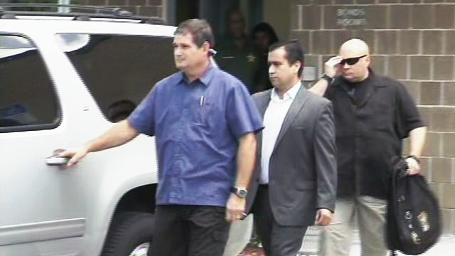 PHOTO: George Zimmerman leaves a jail in Florida on July 6, 2012.