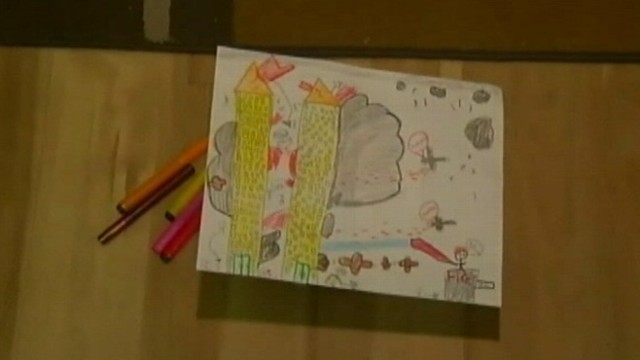 VIDEO: Fourth-grade students were asked to draw images depicting terrorist attacks.