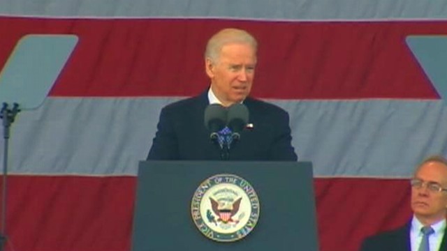 VIDEO: Vice president says Tsarnaev brothers are misguided apostles of an honorable faith.