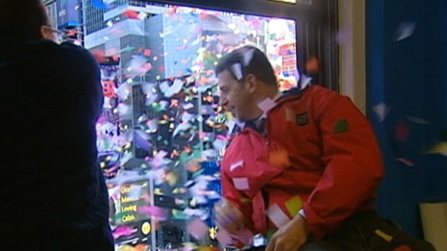 VIDEO: This years bits of colorful paper will come with handwritten messages.