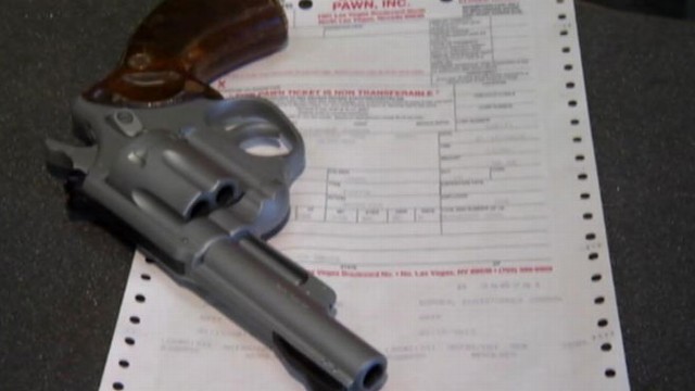 VIDEO: Handgun once owned by Christopher Dorner is auctioned online by a Las Vegas pawn shop owner.