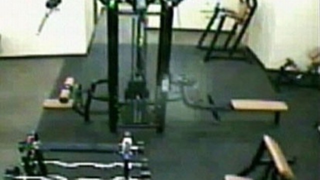 VIDEO: Members of a Kansas gym are abuzz over what could be a ghostly encounter.