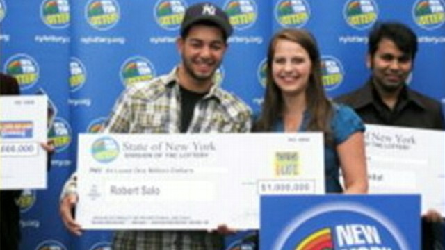 VIDEO: High school senior wins lottery scratch-off game days before graduation.