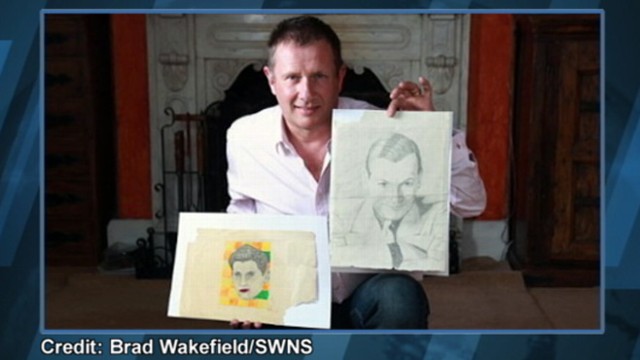 VIDEO: British man purchased an early drawing by the artist at a Las Vegas garage sale.
