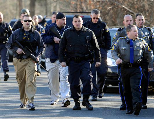 School Shooting at Sandy Hook Elementary in Newtown, Conn.