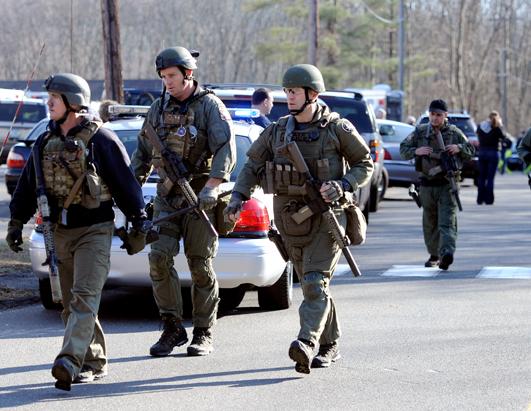 School Shooting at Sandy Hook Elementary in Newtown, Conn.