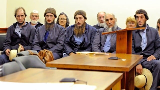 PHOTO: Amish Men Charged with Hate Crimes for Beard Cutting