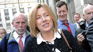 PHOTO: Anna Gristina exits Manhattan criminal court in New York, Sept. 25, 2012.