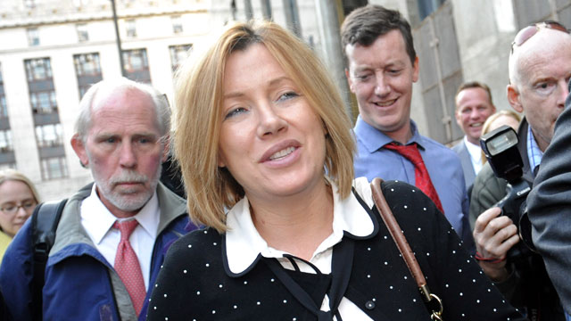 PHOTO: Anna Gristina exits Manhattan criminal court in New York, Sept. 25, 2012.