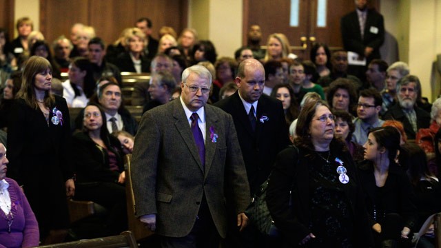 PHOTO: Funeral for Josh Powell's Sons