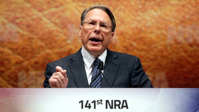 PHOTO:Wayne LaPierre Jr., Executive Vice President and Chief Executive Officer of the National Rifle Association